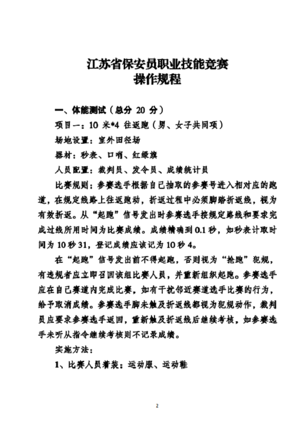 江蘇省保安協會印發